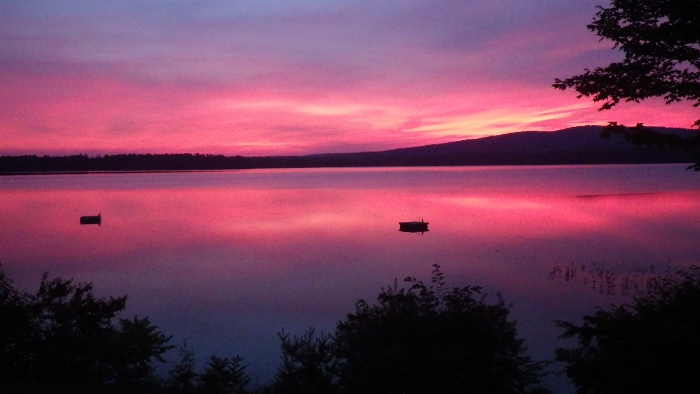 Dawn on Province lake 7/1/2014