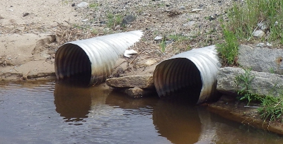 Maine drain at Rt. 153 and Shore Acres Road