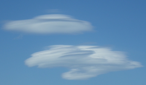 Amazing clouds over Province Lake