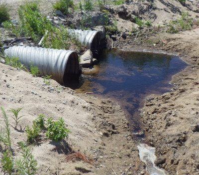 Maine drain at Rt. 153 and Shore Acres Road